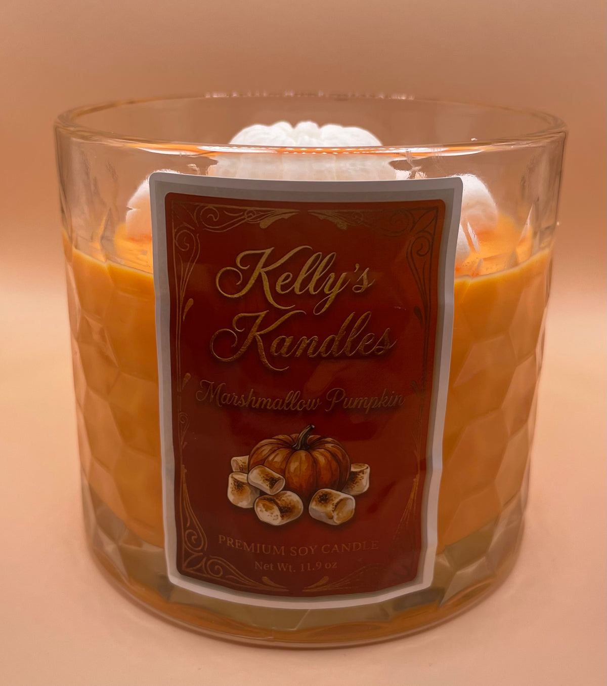 Marshmallow Pumpkin 11oz Candle